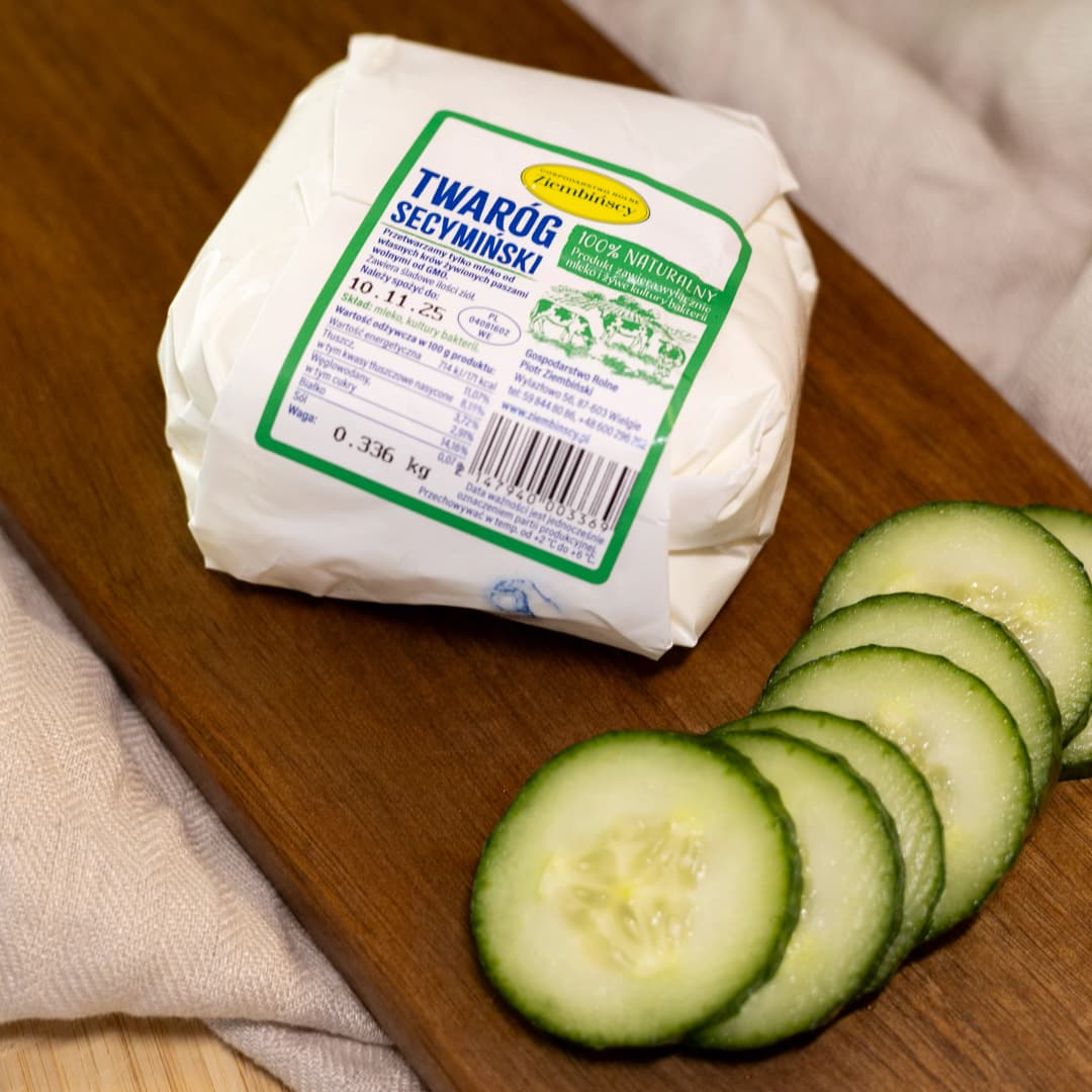 Twaróg Secymiński ok. 350 g.