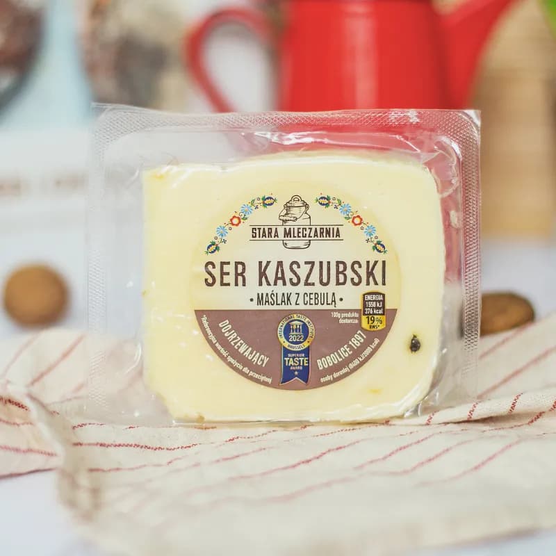 Ser Kaszubski w klinku maślak z cebulką ok. 240 g