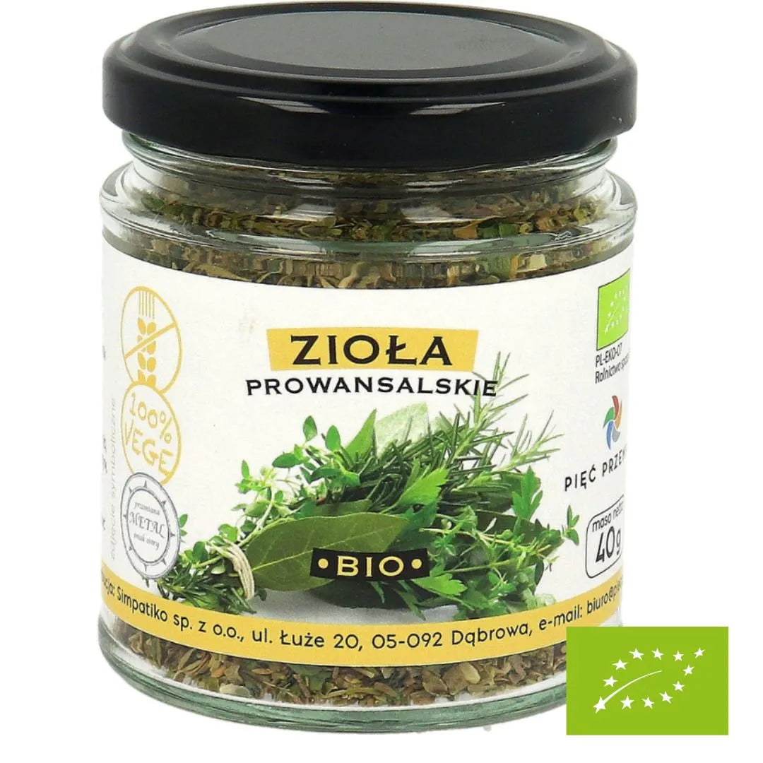 Zioła prowansalskie bezglutenowe BIO 40 g