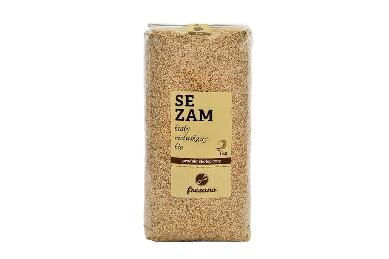 Sezam biały niełuskany BIO 1 kg