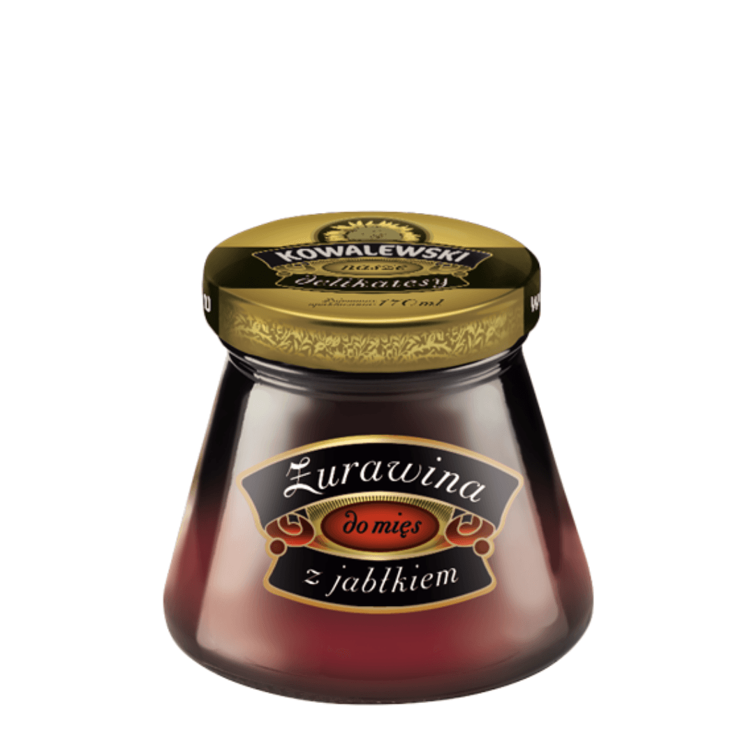 Żurawina z jabłkiem do mięs 170 ml