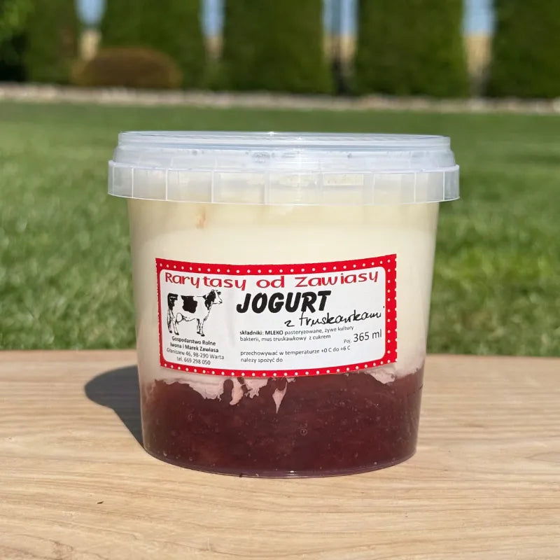 Jogurt owocowy truskawka 365 ml