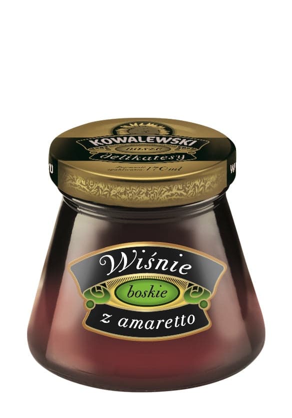 Wiśnie z amaretto 170 ml