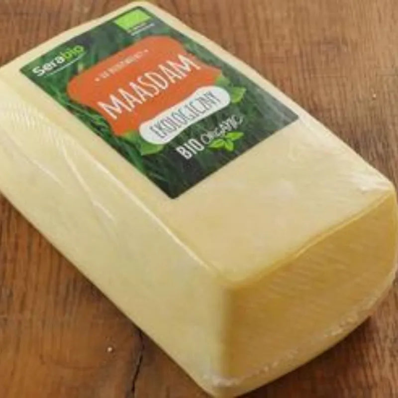 Ser Ekologiczny Maasdam w bloku 2 kg