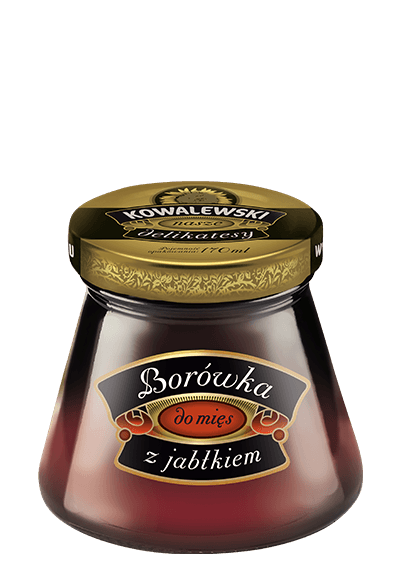 Borówka z jabłkiem do mięs 170 ml