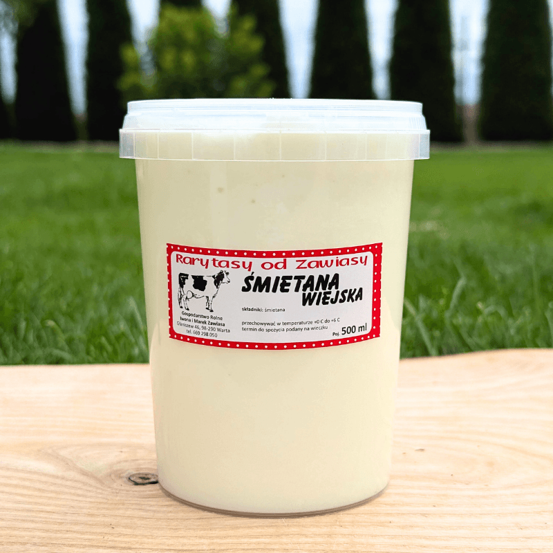 Śmietana wiejska 0,5 l