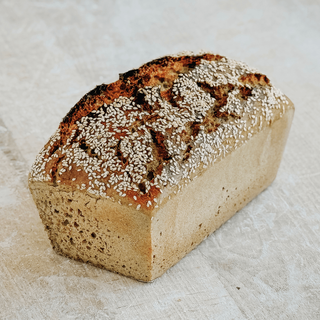 Chleb z sezamem żytni pytlowy na zakwasie naturalnym 720 g