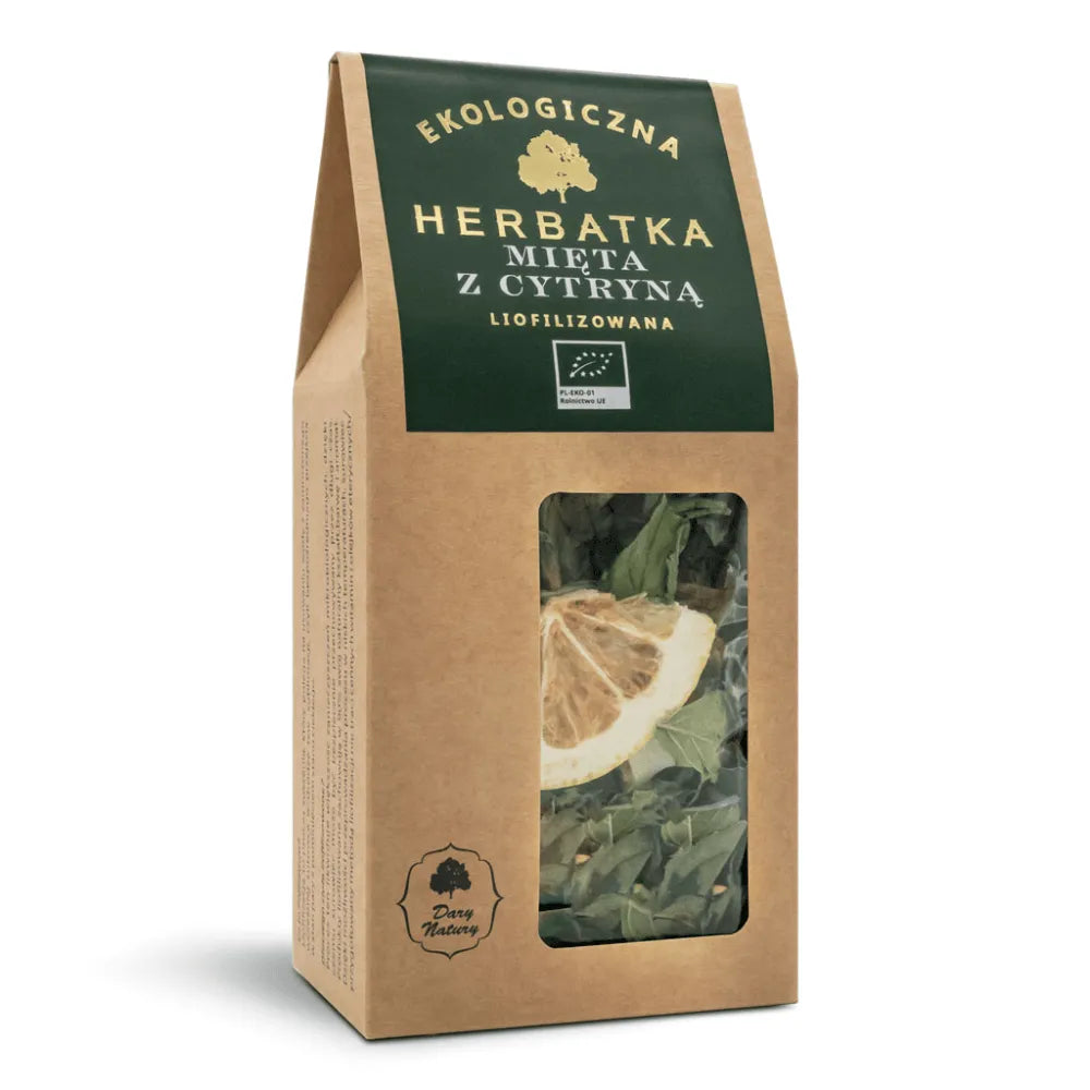 Herbatka liofilizowana Mięta z cytryną BIO 25 g