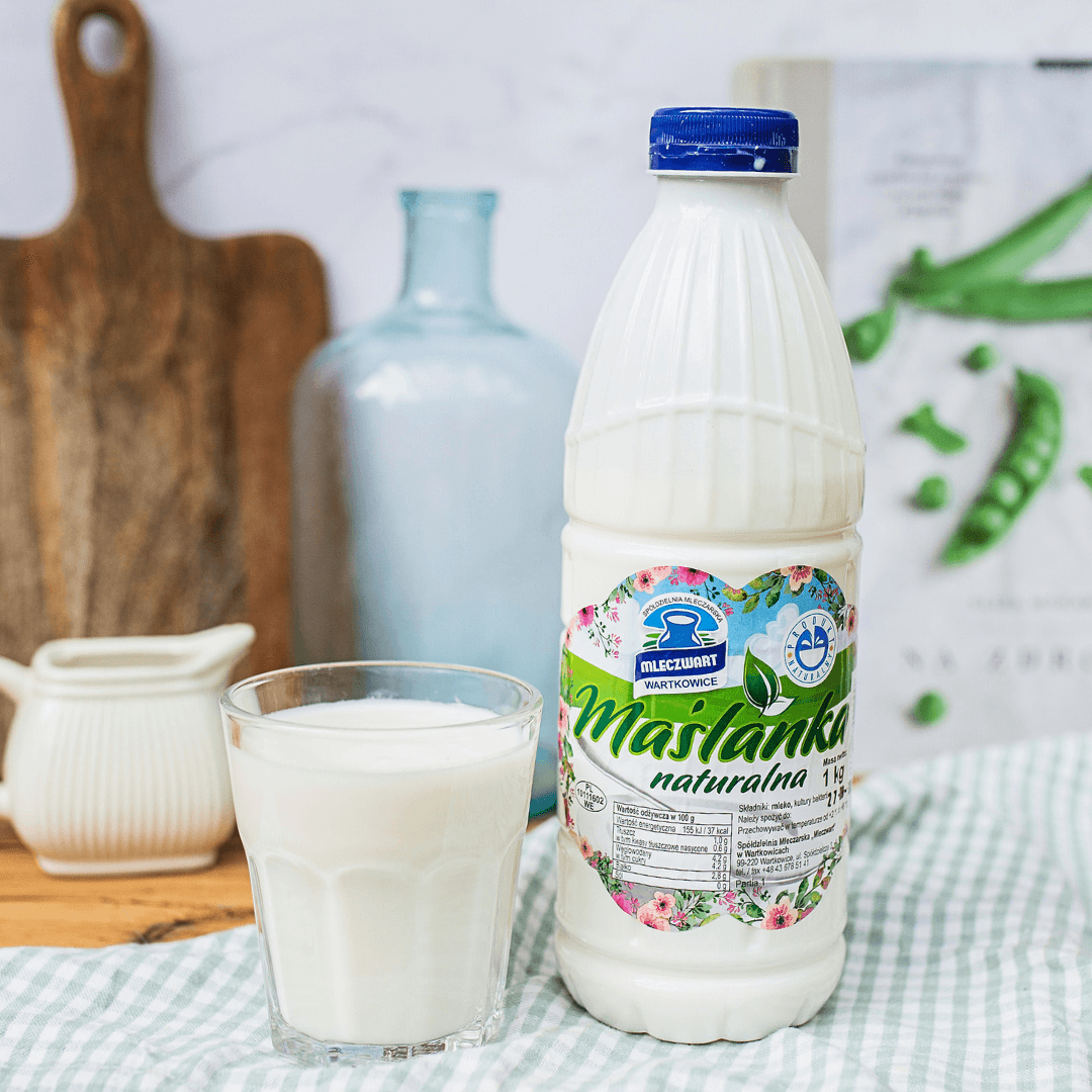 Maślanka naturalna 1 l