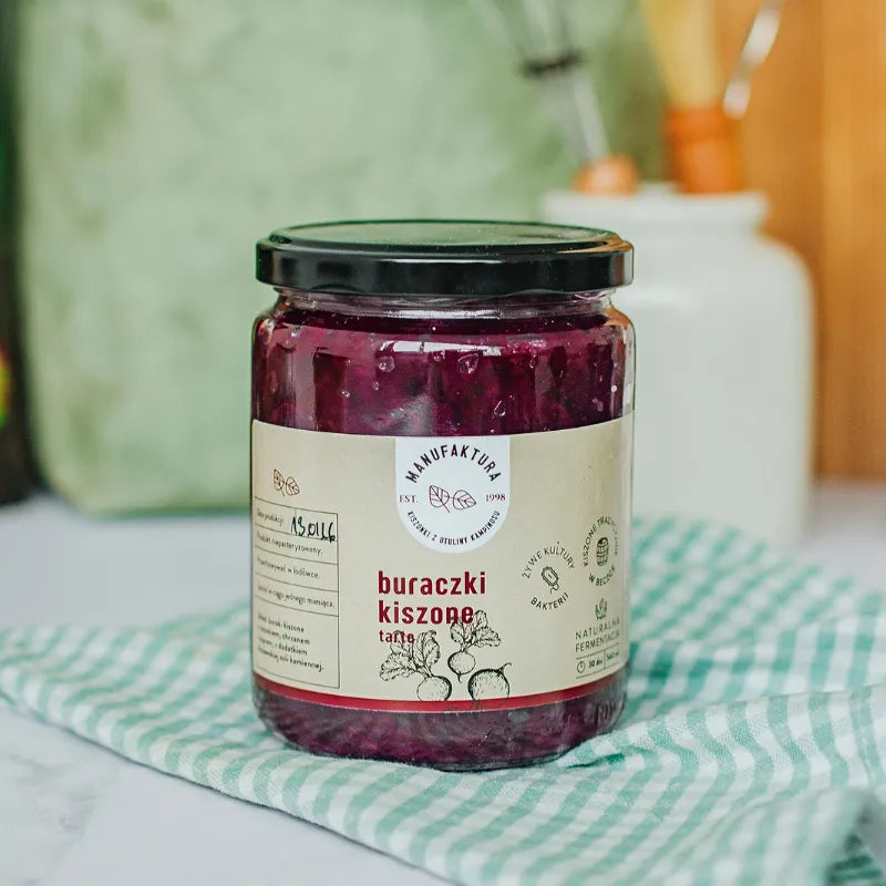 Buraczki kiszone tarte 500 g