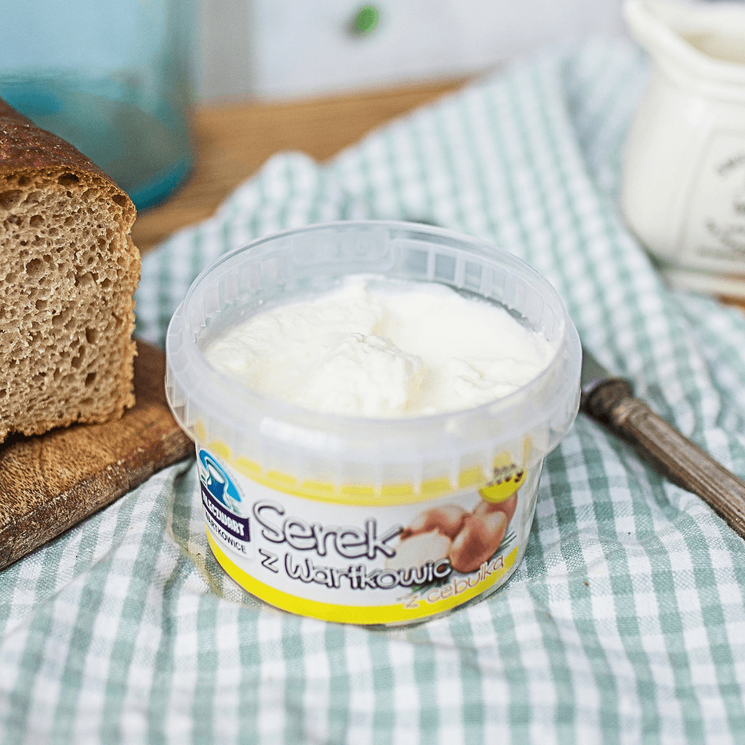 Serek z Wartkowic z cebulką 200 g