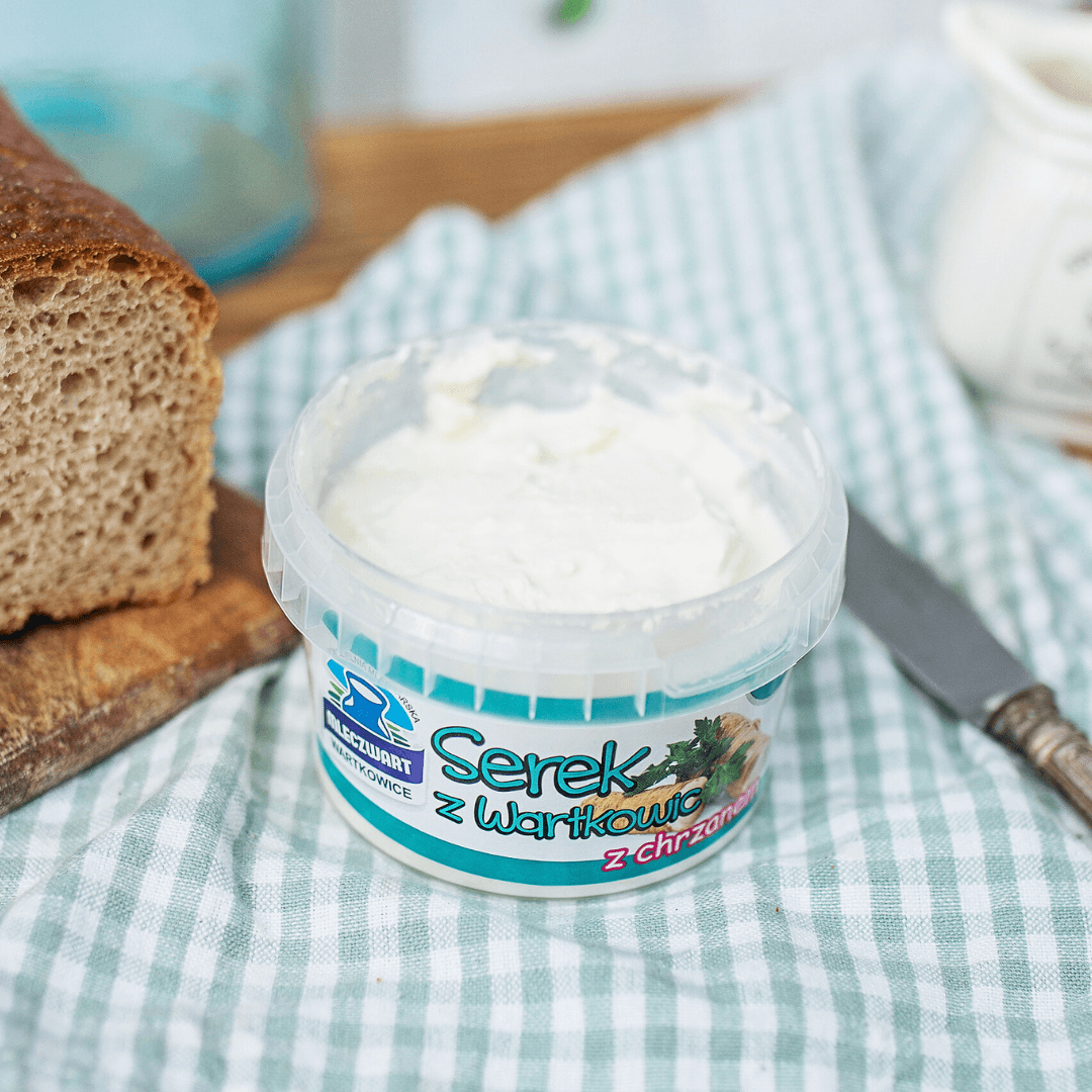 Serek z Wartkowic z chrzanem 200 g
