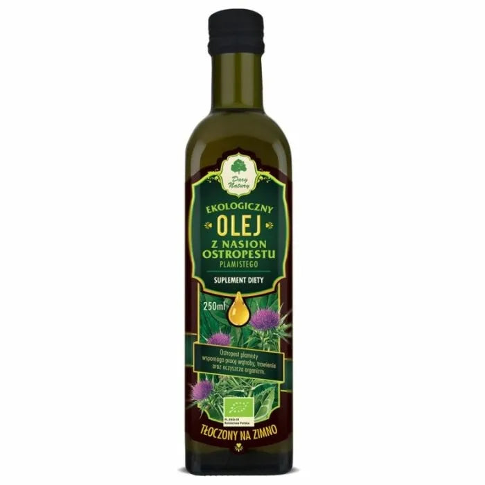 Olej z nasion ostropestu plamistego BIO 250 ml