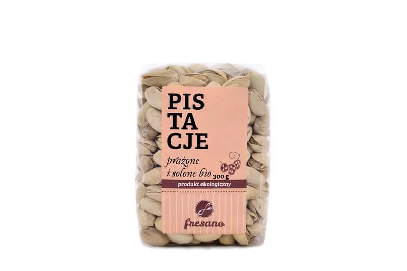 Pistacje prażone i solone BIO 300 g