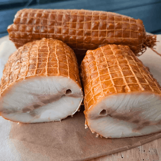 Polędwica z jesiotra wędzona na ciepło 300 g