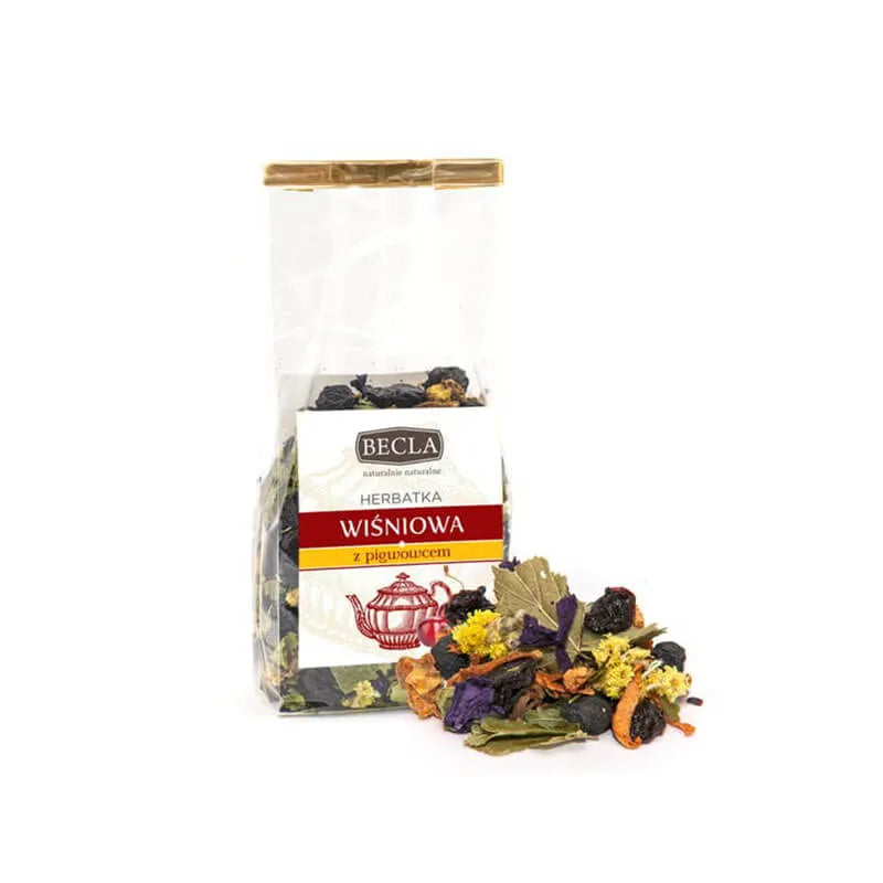 Herbata wiśniowa z pigwowcem 100 g