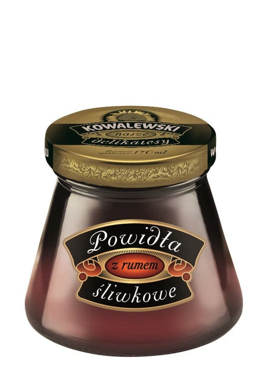 Powidła śliwkowe z rumem 170 ml