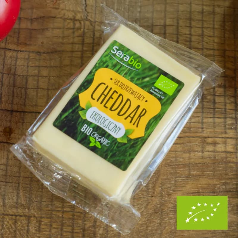 Ser Ekologiczny Cheddar 200 g