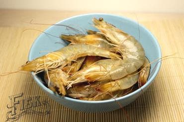 Krewetka biała dzika w całości 250 g