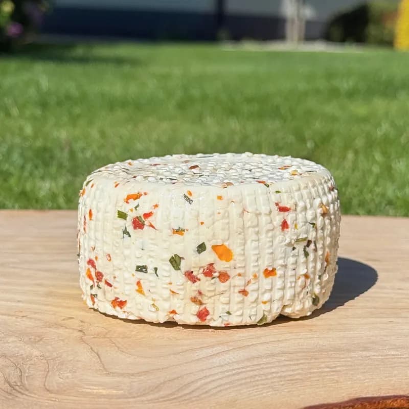 Serek podpuszczkowy z pomidorami i szczypiorkiem (300-330 g)