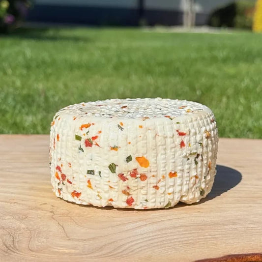 Serek podpuszczkowy z pomidorami i szczypiorkiem (300-330 g)