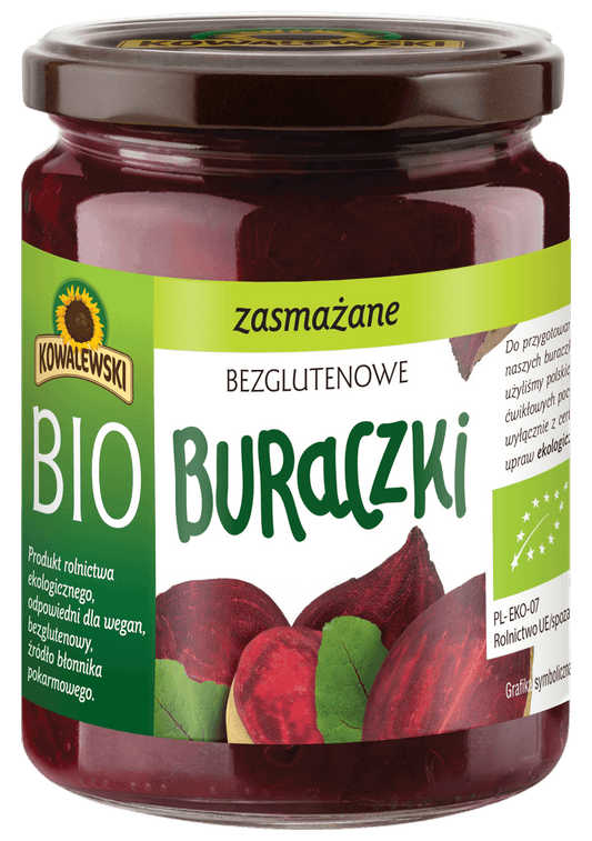 Buraczki zasmażane bezglutenowe BIO 540 ml