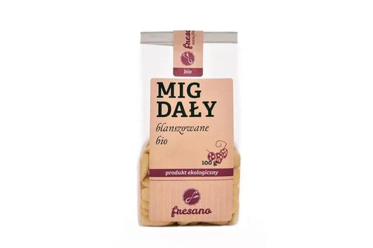 Migdały blanszowane EKO 100 g
