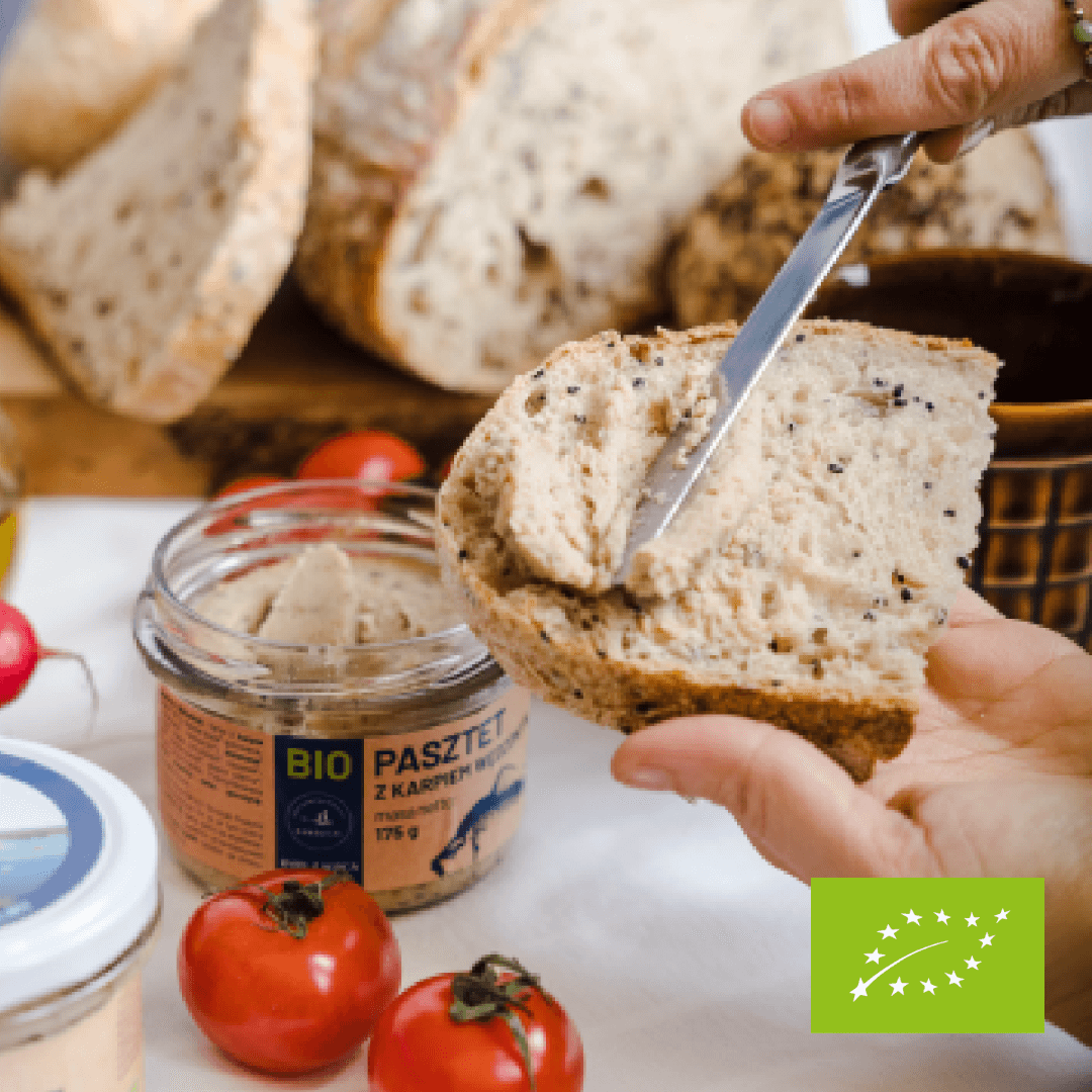 Pasztet z karpiem wędzonym EKO 175 g