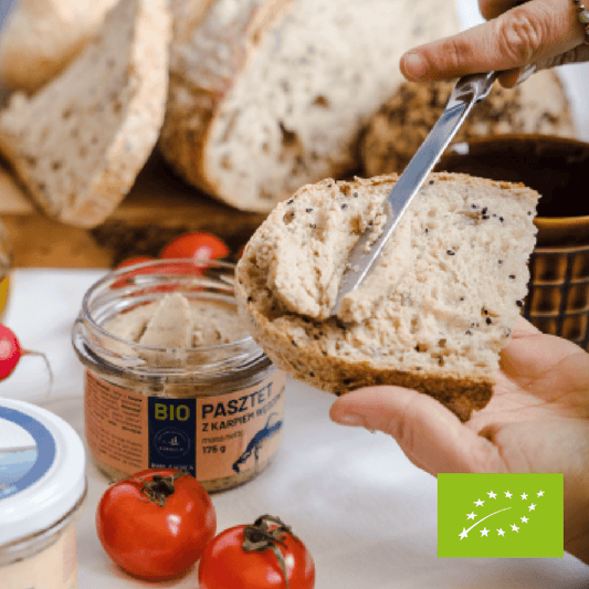 Pasztet z karpiem wędzonym EKO 175 g