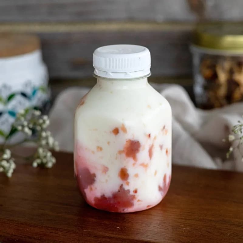 Jogurt krowi jerseyowy malinowy 250 ml