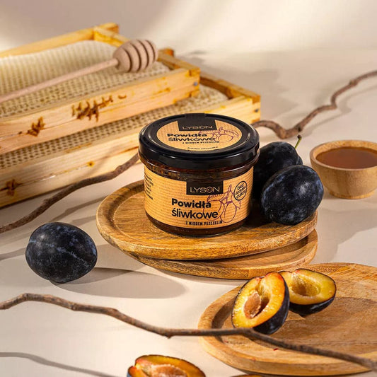 Powidła śliwkowe z miodem pszczelim 200 g