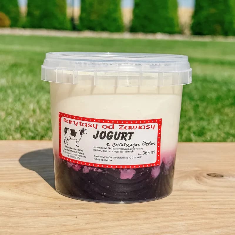 Kefir z czarnym bzem 365 ml