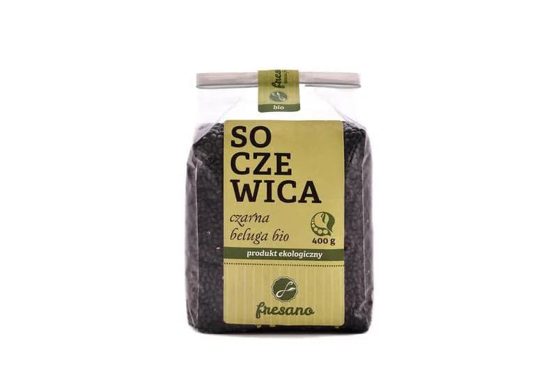 Soczewica czarna beluga EKO 400 g