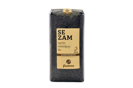 Sezam czarny niełuskany BIO 500 g