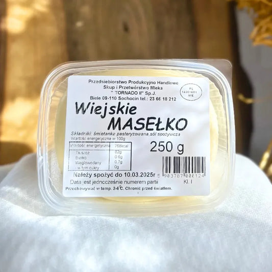 Masło wiejskie 82% 250 g