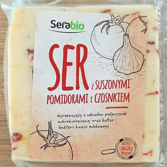 Ser z suszonymi pomidorami i czosnkiem w bloku 2 kg