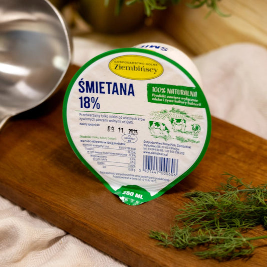 Śmietana 18% 250 ml