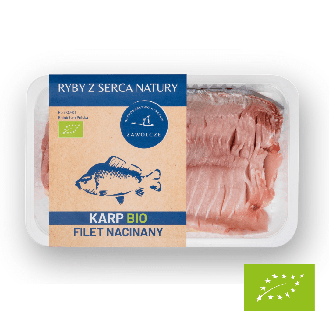 Karp filet nacinany EKO ok. 400-500 g