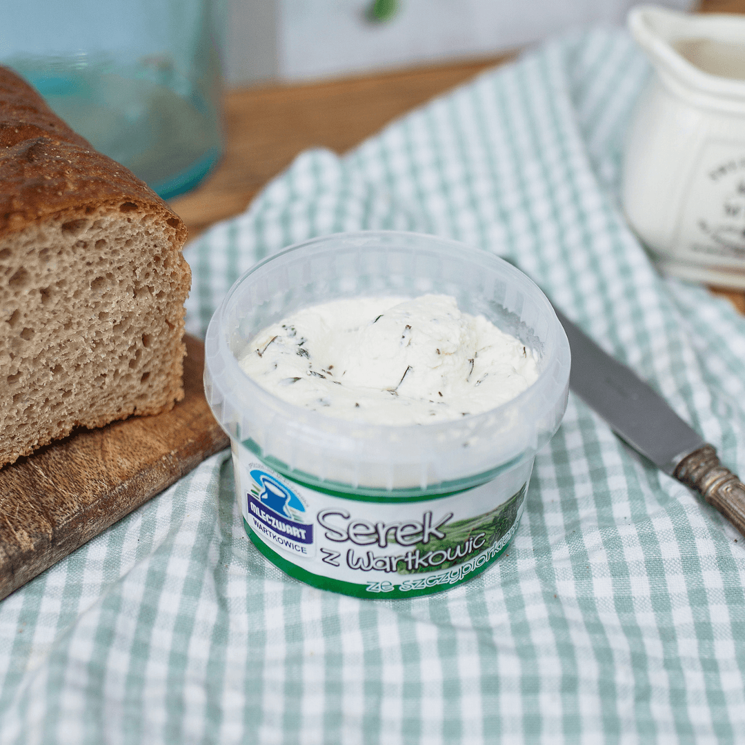 Serek z Wartkowic ze szczypiorkiem 200 g