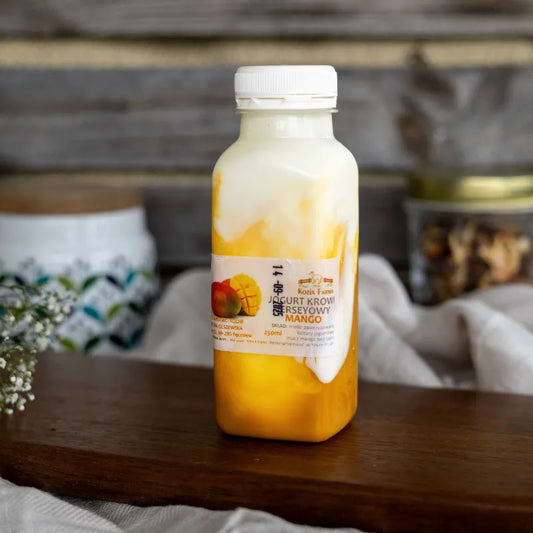 Jogurt krowi jerseyowy mango 250 ml