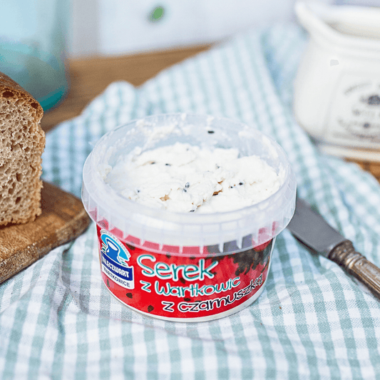 Serek z Wartkowic z czarnuszką 200 g