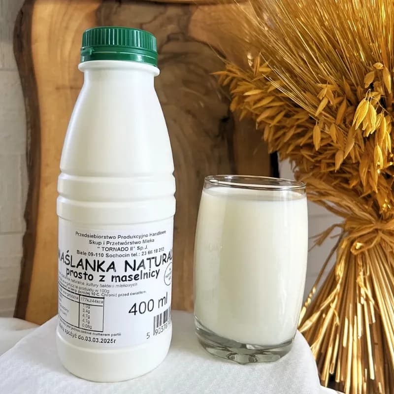 Maślanka prosto z maselnicy 400 ml