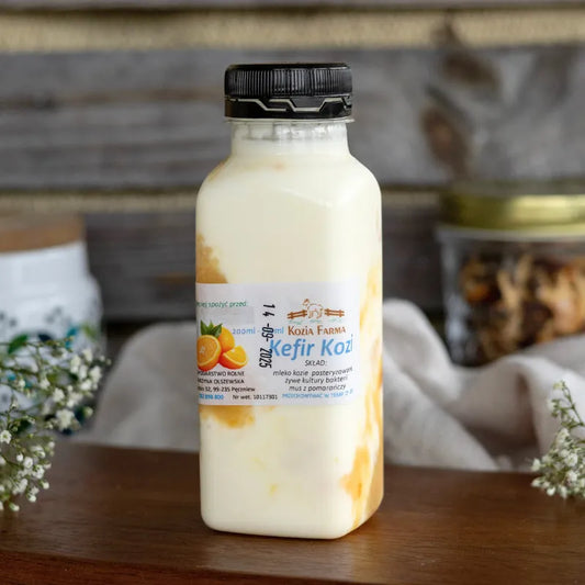 Kefir kozi z pomarańczą 250 ml
