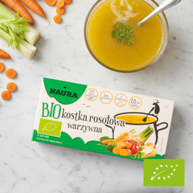 Kostka rosołowa warzywna EKO 100 g