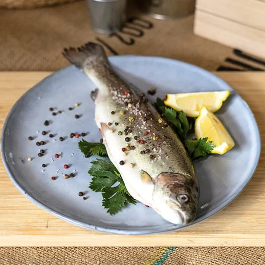 Pstrąg tęczowy patroszony 400 g