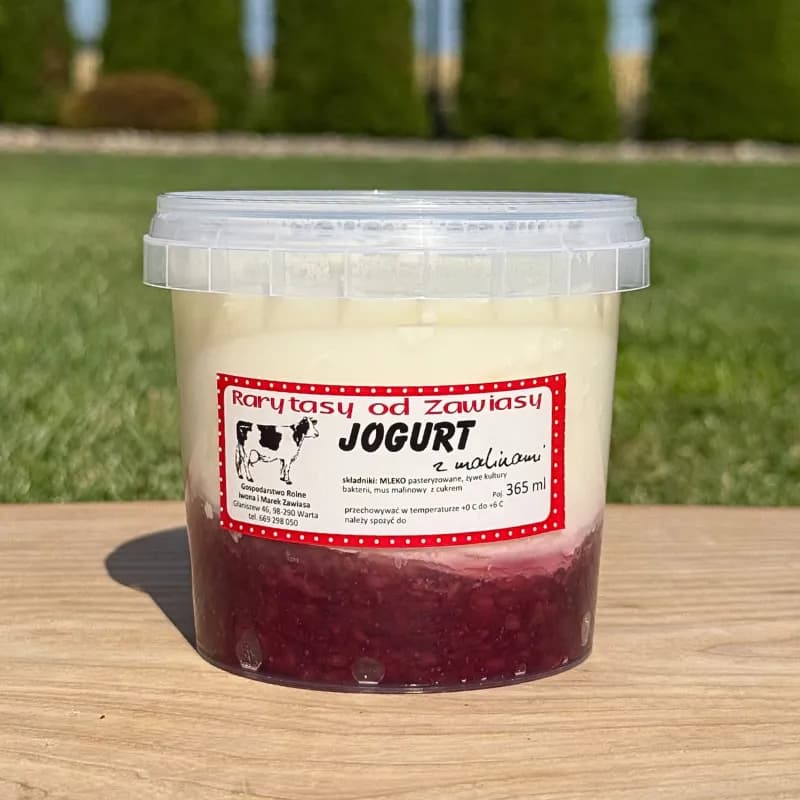Jogurt owocowy malina 365 ml