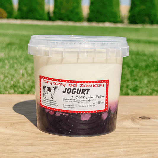 Jogurt owocowy czarny bez 365 ml