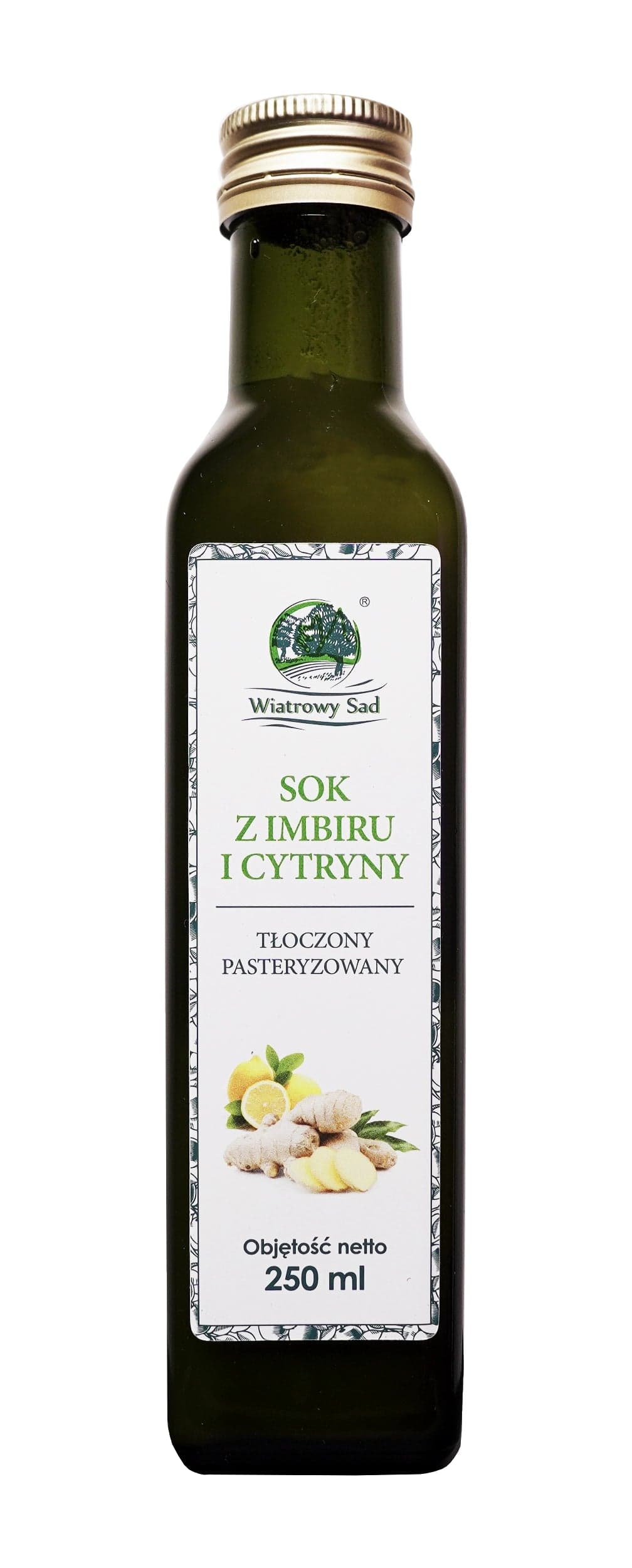 Sok z imbiru i cytryny 250 ml