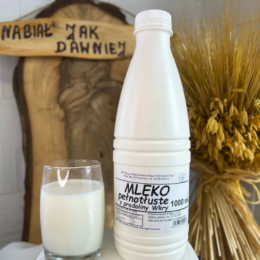 Mleko pełnotłuste 4% 1 l